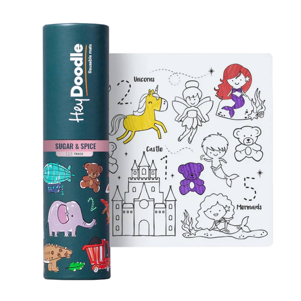 HEY DOODLE MINI MAT SUGAR AND SPICE