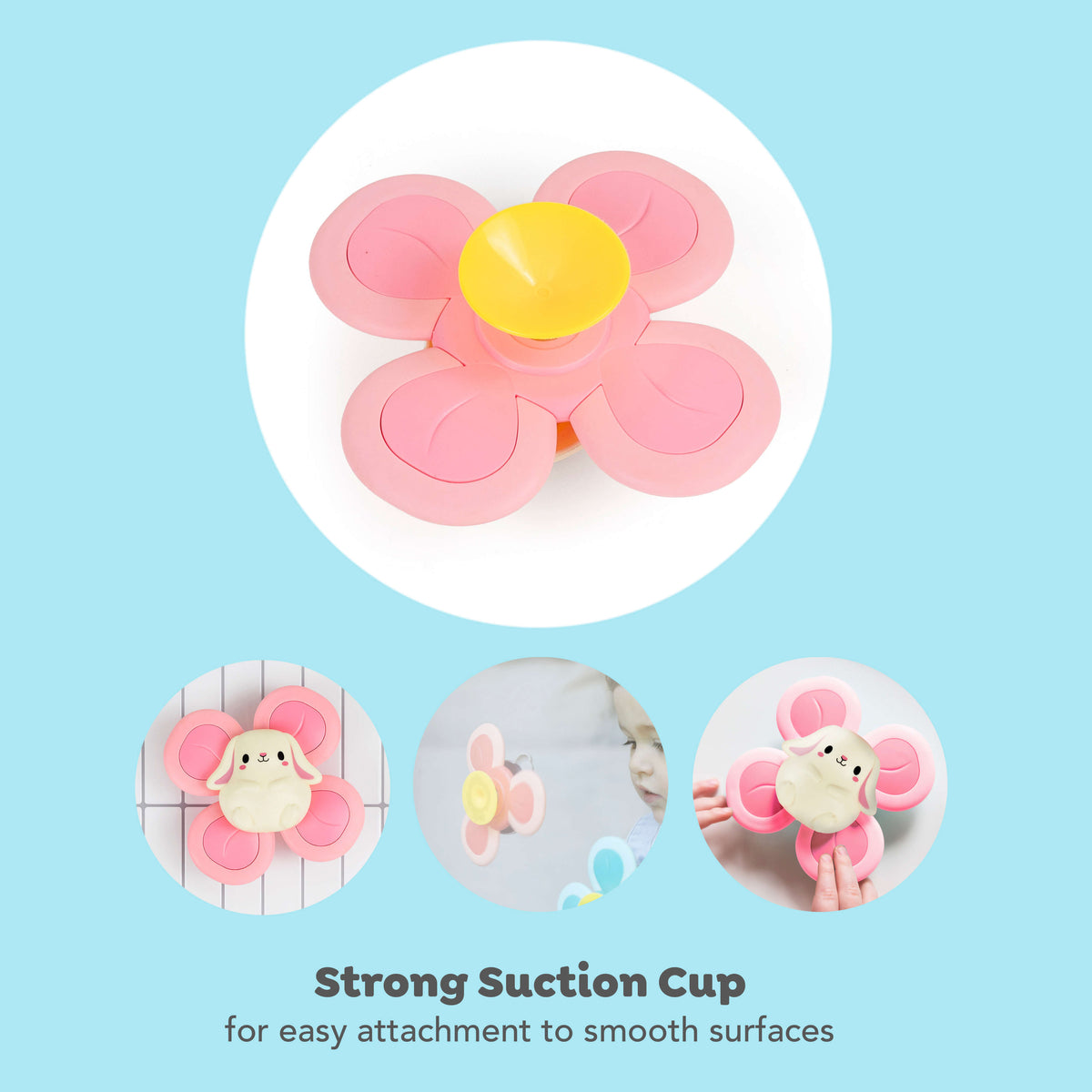 TIGER TRIBE SENSORY SPINNER BUNNY