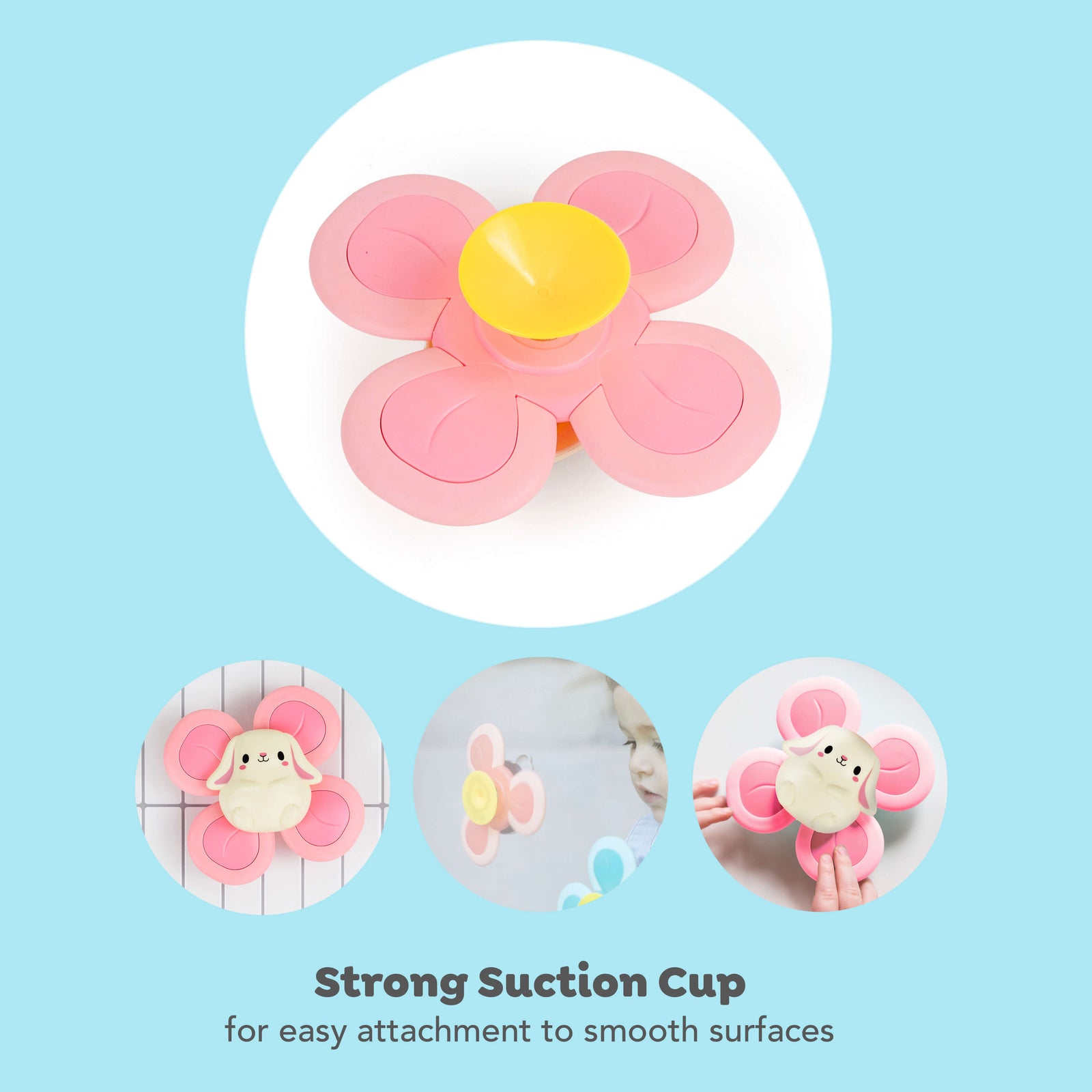 TIGER TRIBE SENSORY SPINNER BUNNY