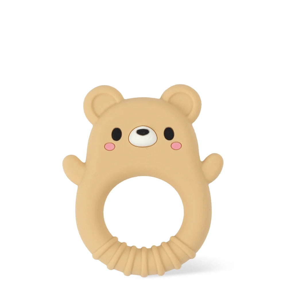 TIGER TRIBE SILICONE TEETHER BEAR