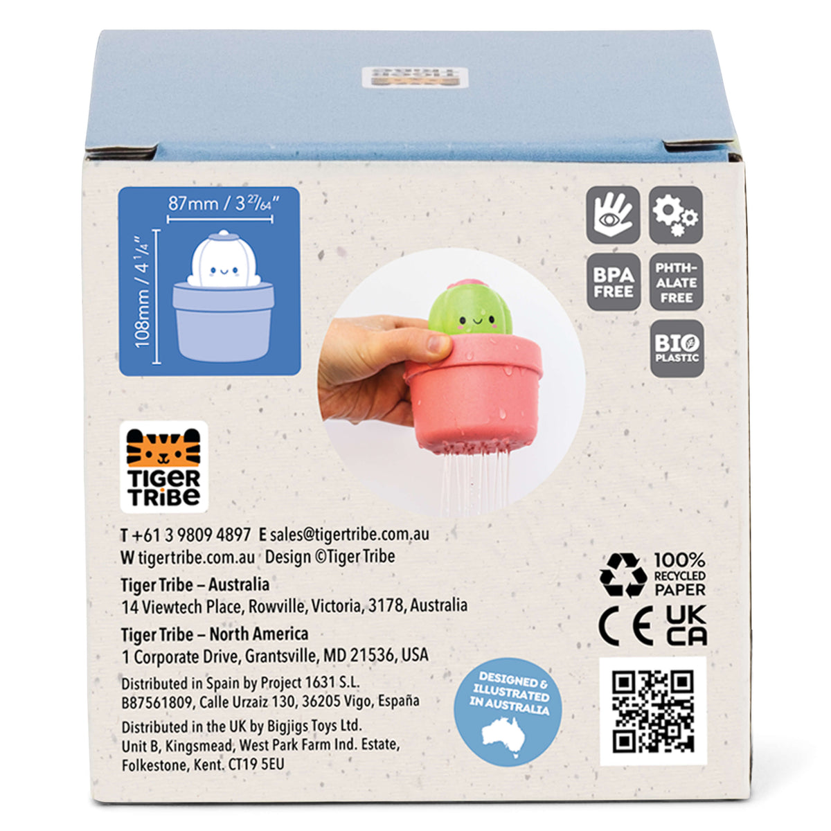 TIGER TRIBE BATH POP UP CACTUS