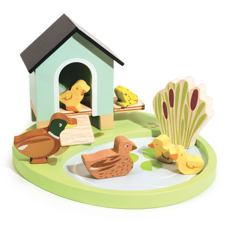 TENDER LEAF DUCK HOUSE PET SET