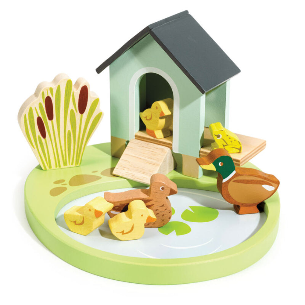 TENDER LEAF DUCK HOUSE PET SET