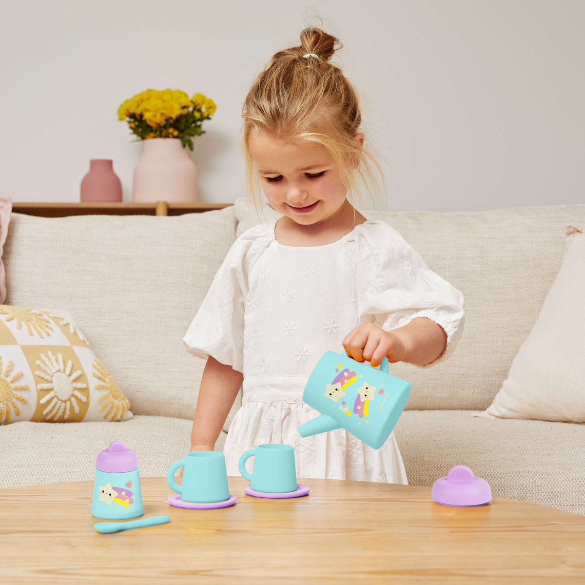 TIGER TRIBE SILICONE TEA SET STARLIGHT PARTY