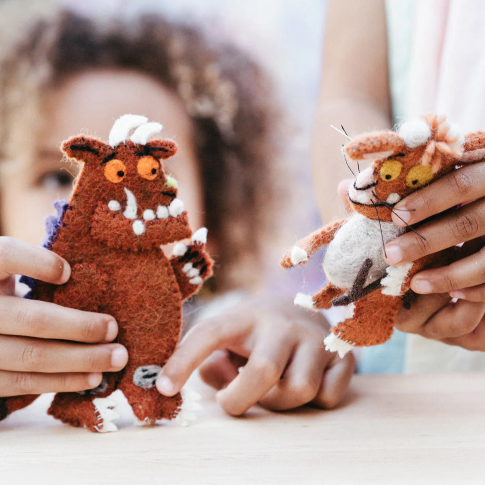 TARA TREASURES THE GRUFFALOS CHILD FINGER PUPPET SET