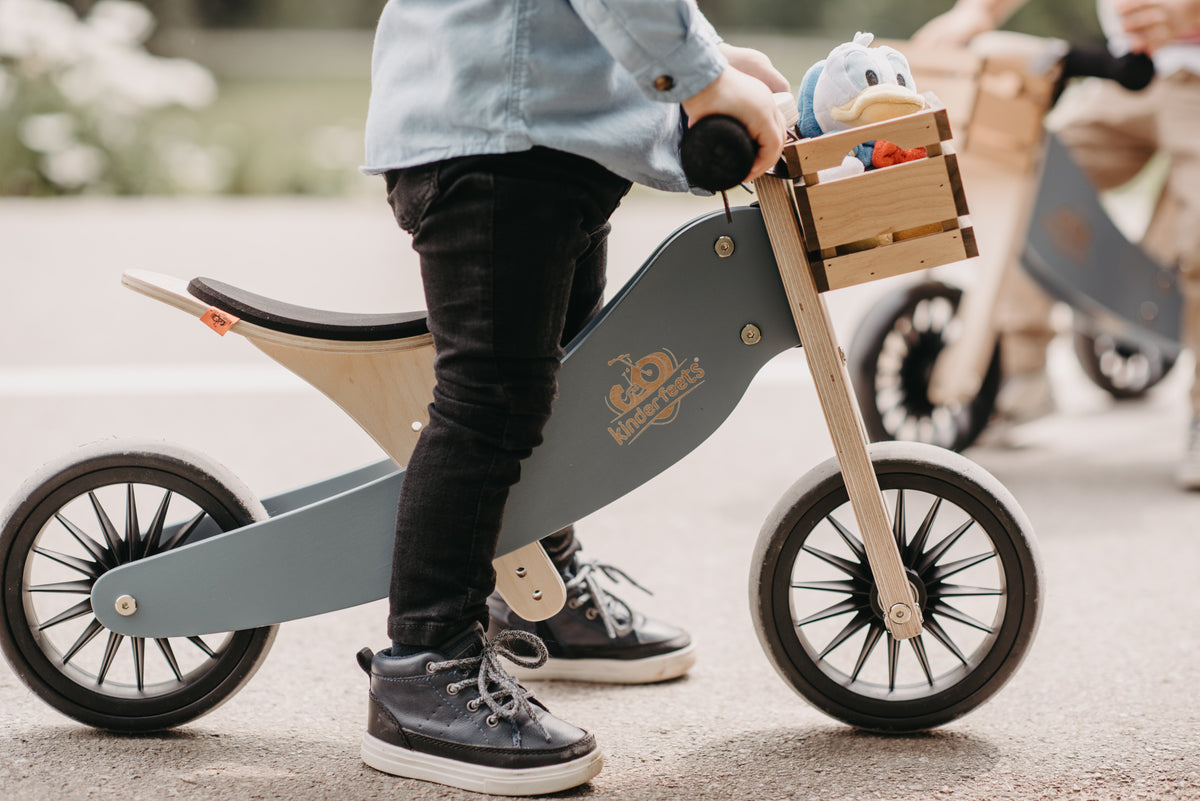 KINDERFEETS TINY TOT PLUS TRIKE 2 IN 1 SILVER SAGE