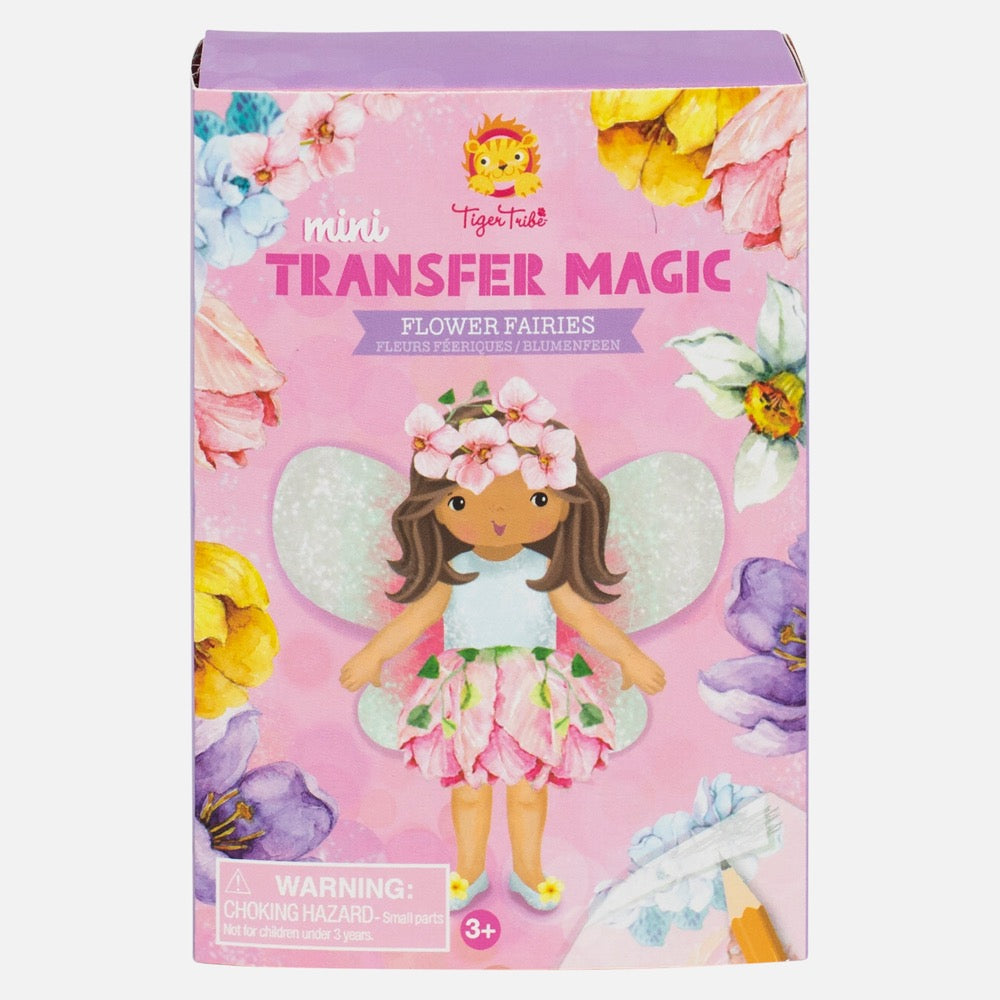 TIGER TRIBE FLOWER FAIRIES TRANSFER MAGIC