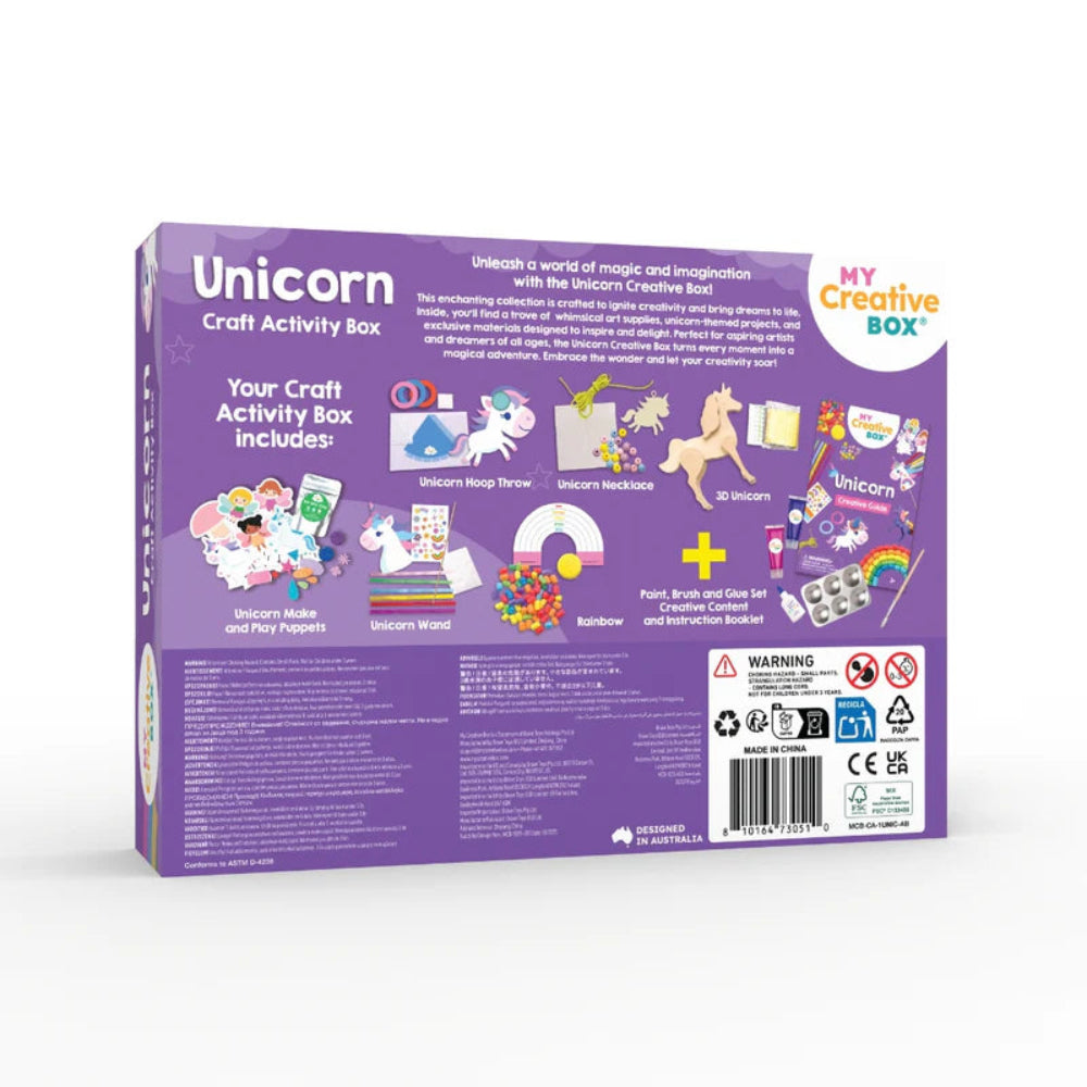 MY CREATIVE BOX UNICORN CRAFT ACTIVITY BOX