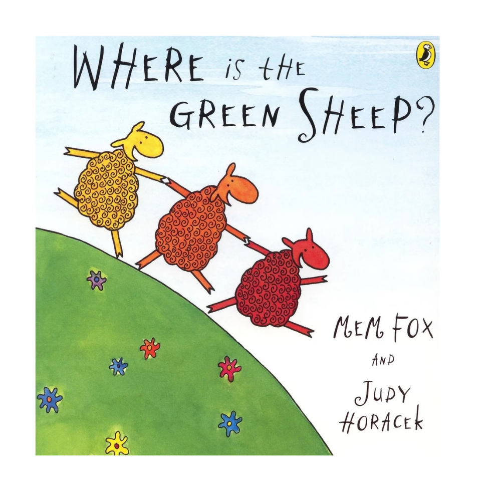 WHERE IS THE GREEN SHEEP BOARD BOOK
