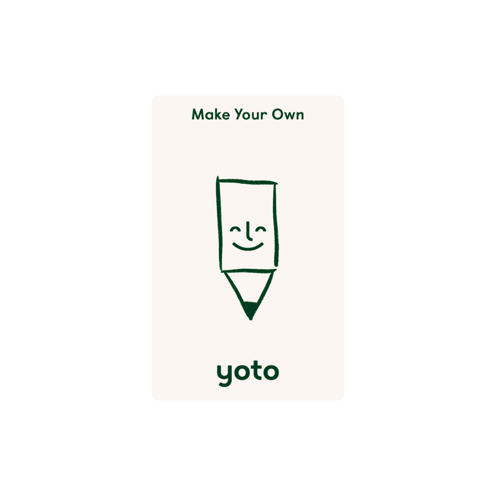 YOTO MAKE YOUR OWN CARDS 5 PACK