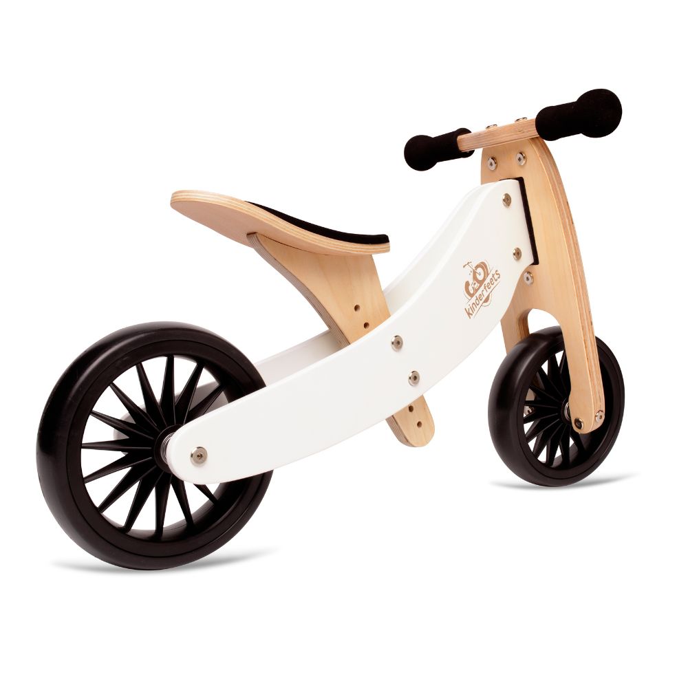 KINDERFEETS TINY TOT PLUS TRIKE 2 IN 1 WHITE