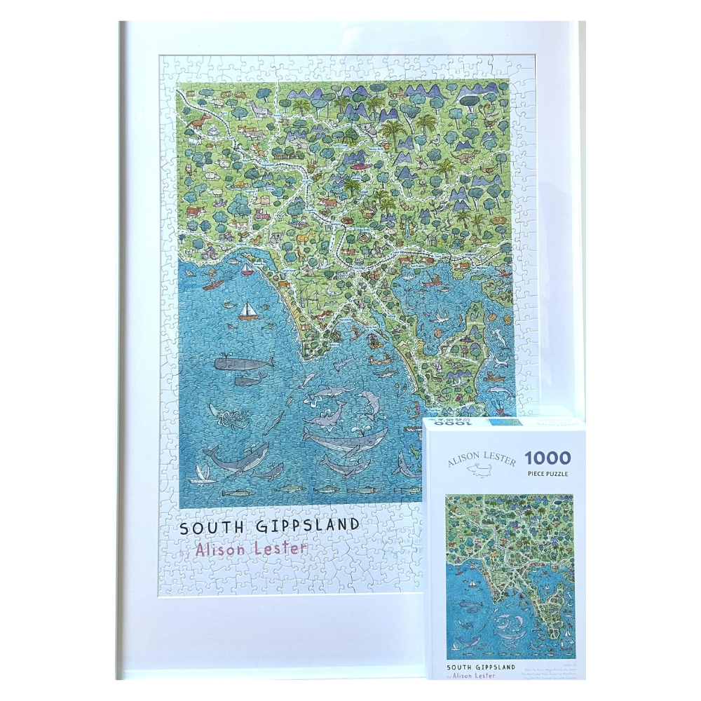ALISON LESTER SOUTH GIPPSLAND 1000PC PUZZLE