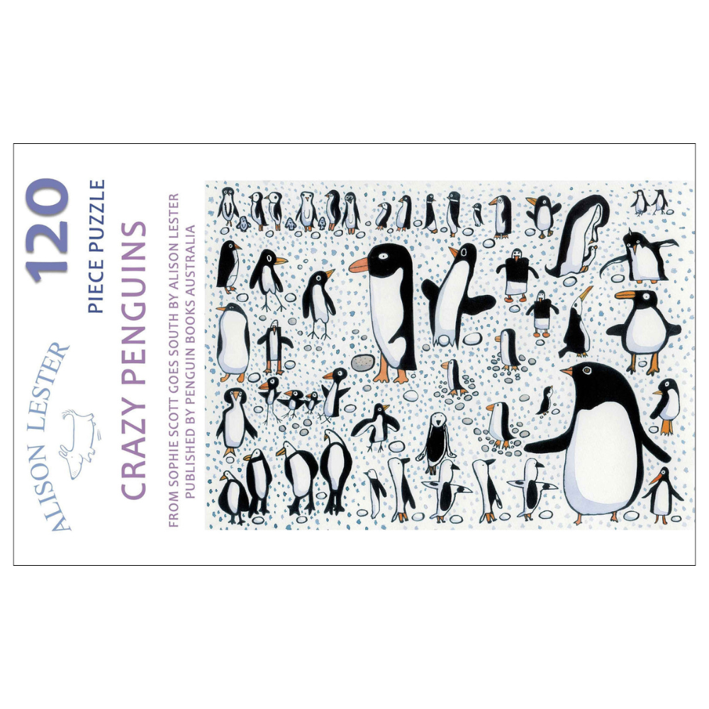 ALISON LESTER CRAZY PENGUINS 120XL PUZZLE