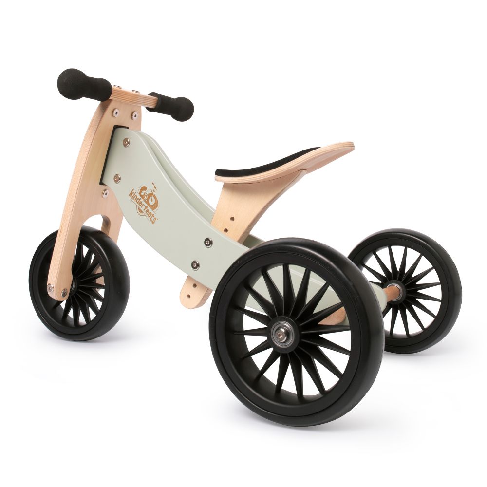KINDERFEETS TINY TOT PLUS TRIKE 2 IN 1 SILVER SAGE
