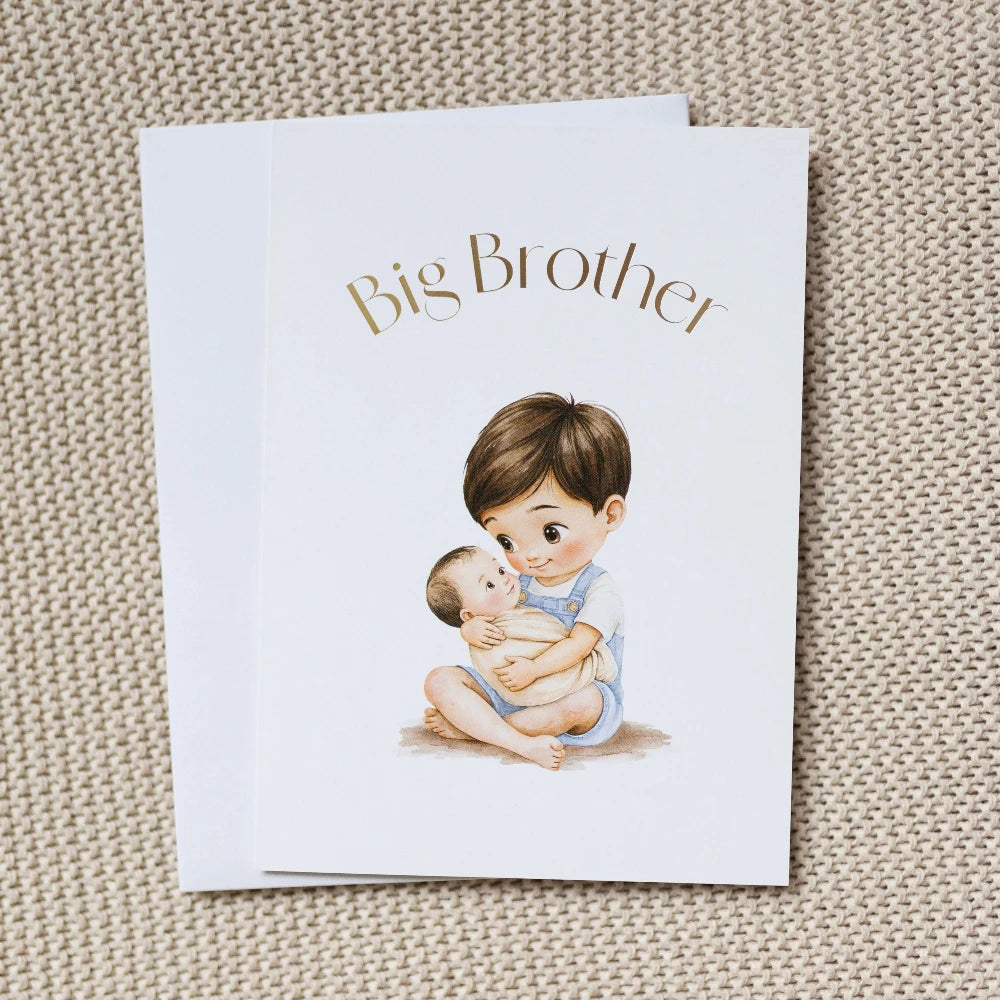 LITTLE LOVE CHAPTERS BIG BROTHER GREETING CARD
