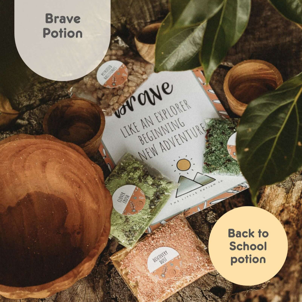 LITTLE POTION CO HEART OF AN ADVENTURER BRAVE POTION POUCH