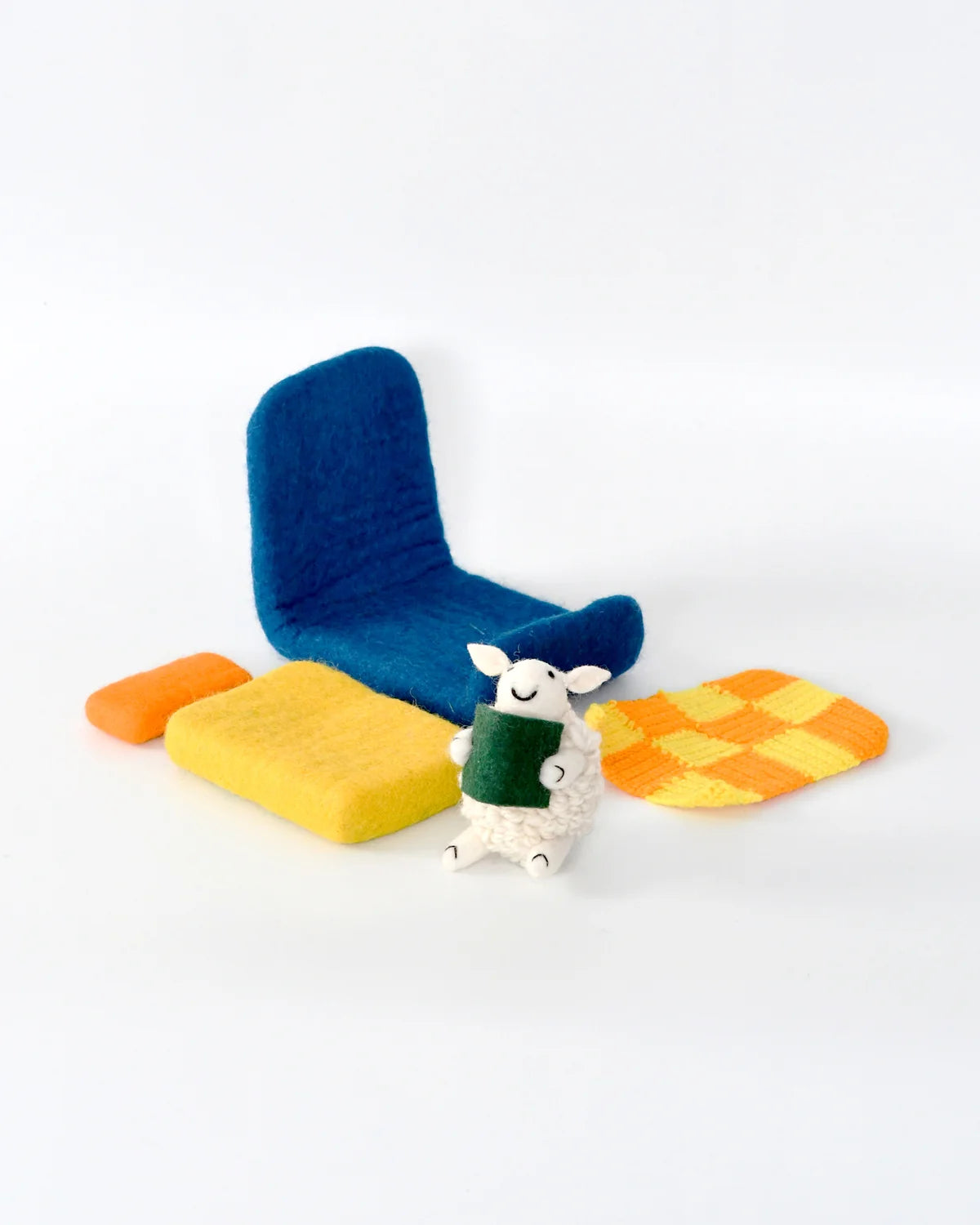 TARA TREASURES FELT WHERE IS THE GREEN SHEEP BED SHEEP PLAY SET