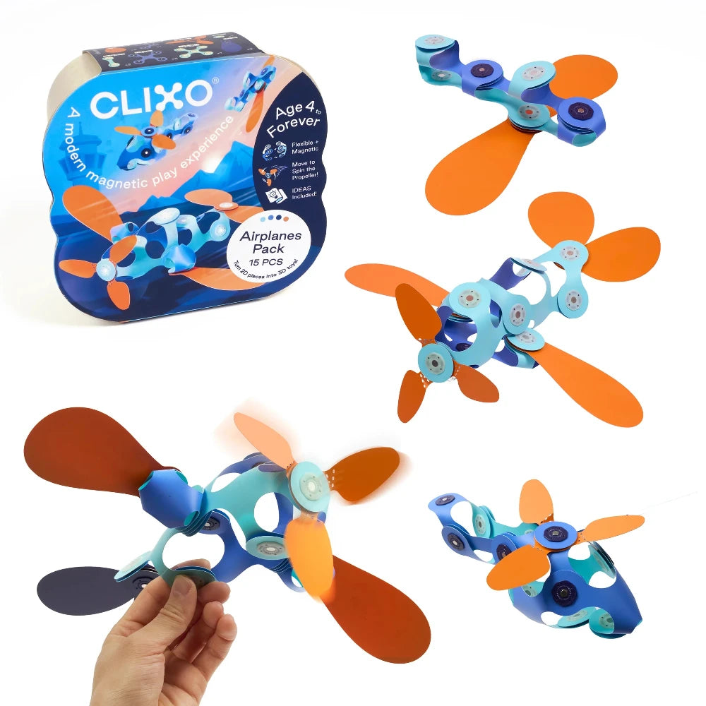 CLIXO AIRPLANES 15 PIECES