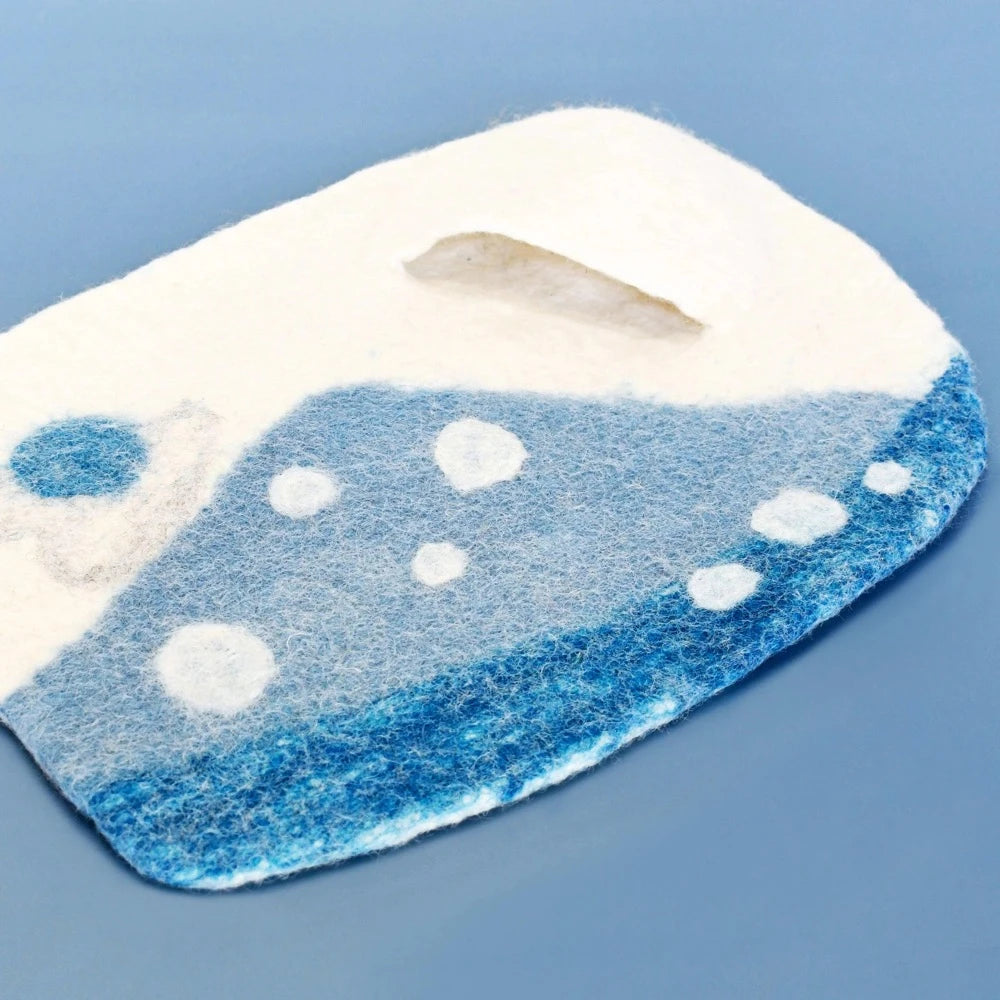 TARA TREASURES FELT ARCTIC PLAY MAT PLAYSCAPE