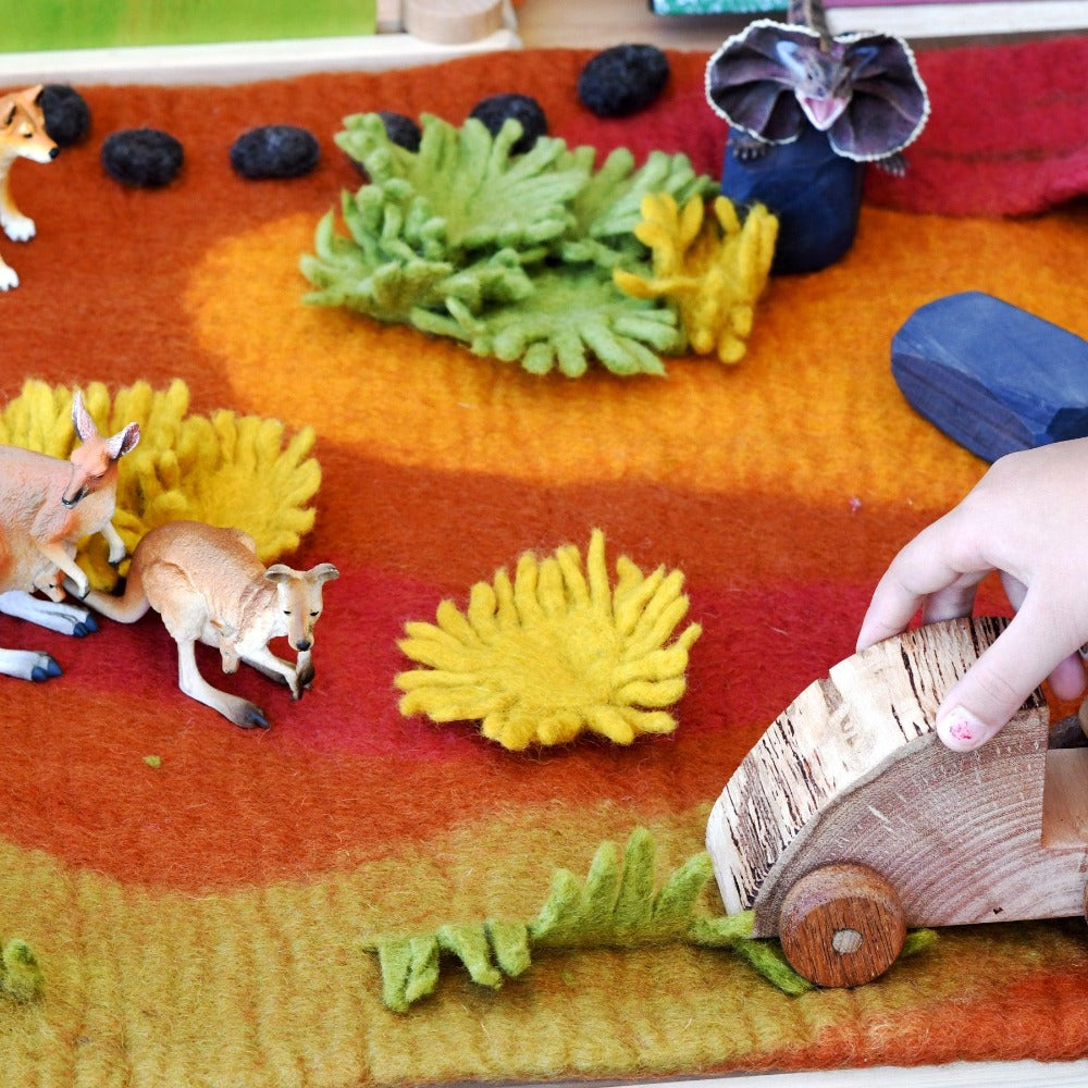 TARA TREASURES LARGE AUSTRALIA OUTBACK PLAY MAT PLAYSCAPE
