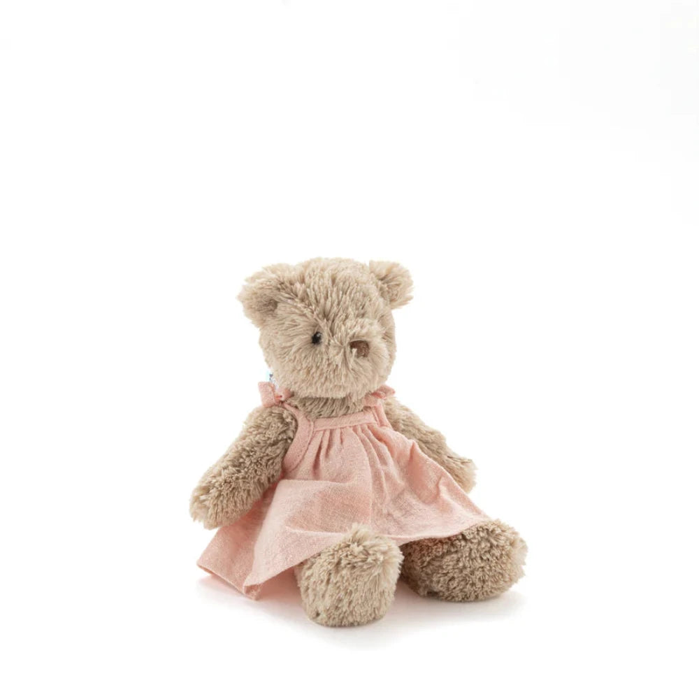 NANA HUCHY BABY HONEY BEAR PINK DRESS