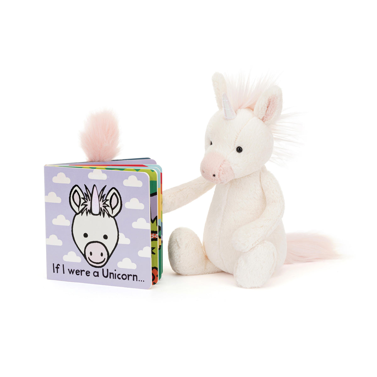 JELLYCAT IF I WERE A UNICORN BOOK