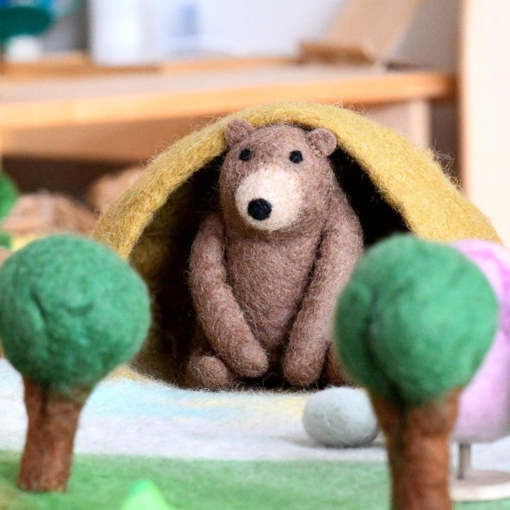 TARA TREASURES FELT BEAR
