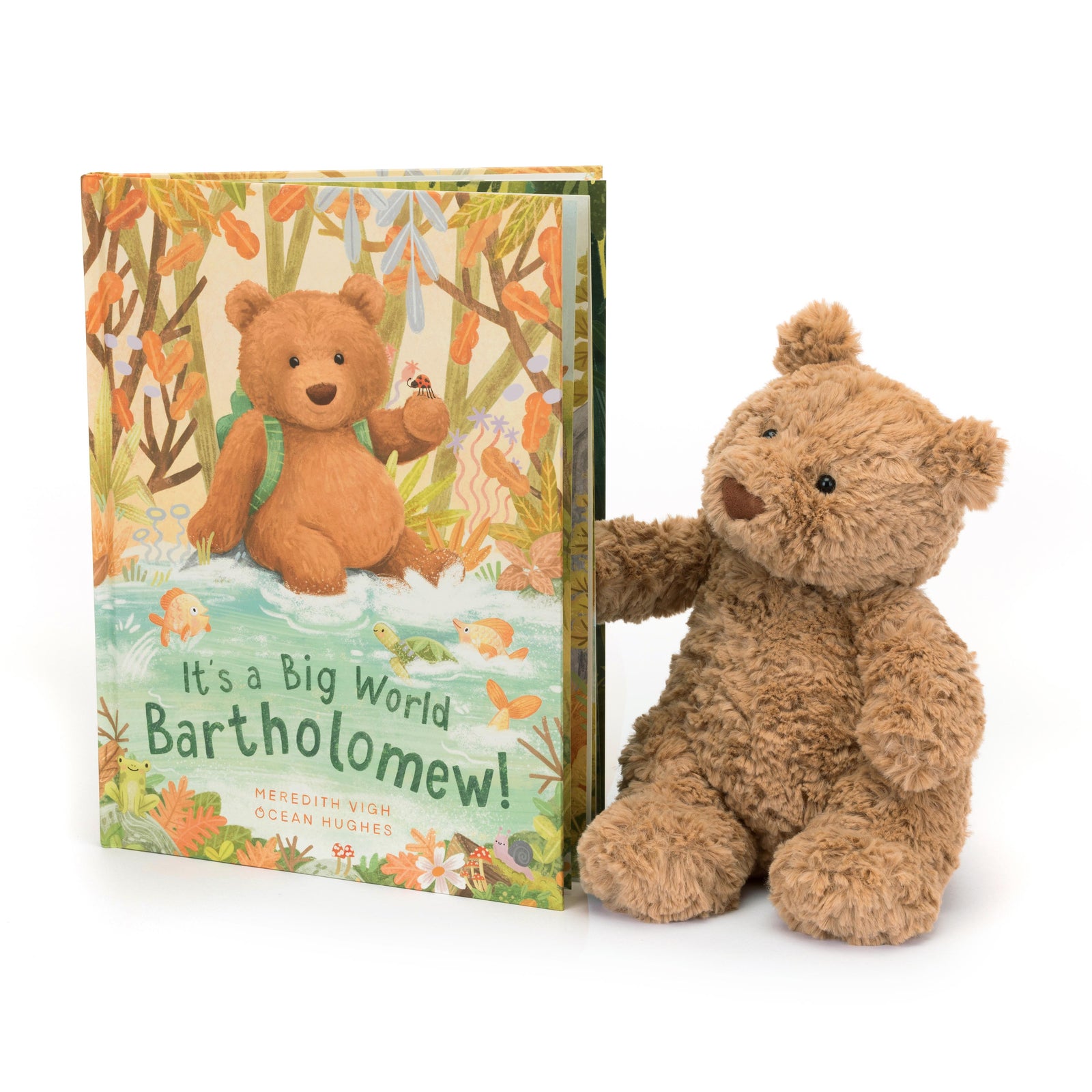 JELLYCAT ITS A BIG WORLD BARTHOLOMEW BOOK