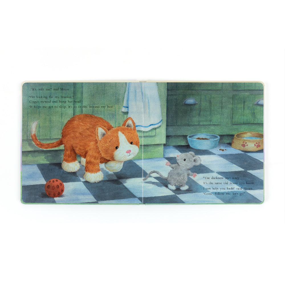 JELLYCAT GINGER THE COURAGES KITTEN HARDBACK STORY BOOK