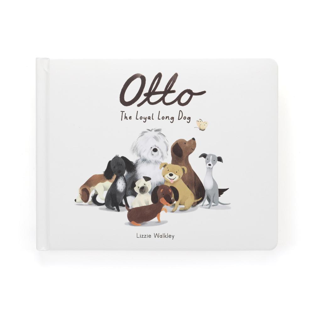 JELLYCAT OTTO THE LOYAL LONG DOG PICTURE BOOK