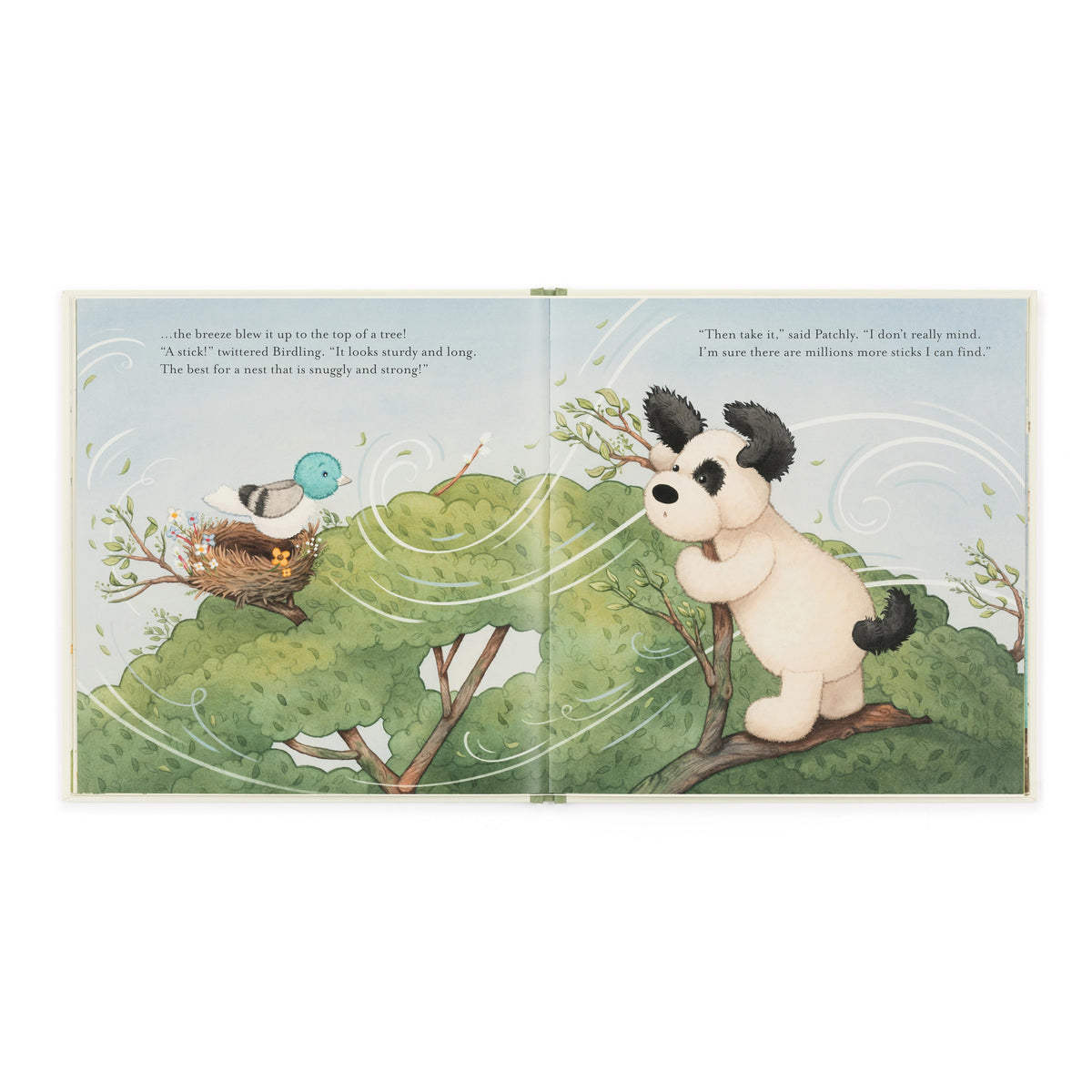 JELLYCAT THE PICK OF THE STICKS STORY BOOK