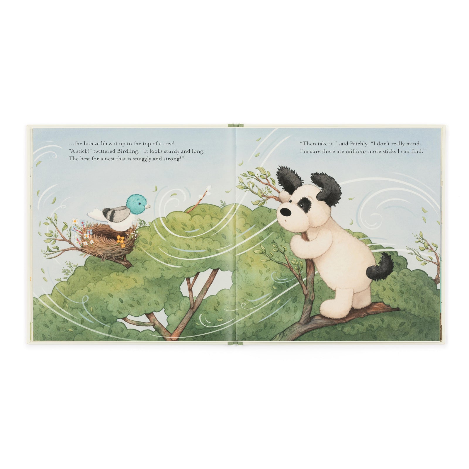 JELLYCAT THE PICK OF THE STICKS STORY BOOK