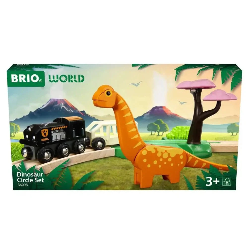 BRIO DINOSAUR CIRCLE SET 12PC