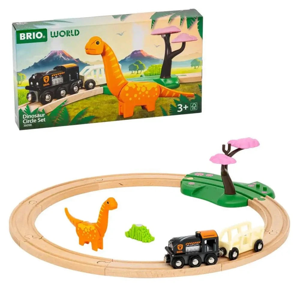 BRIO DINOSAUR CIRCLE SET 12PC