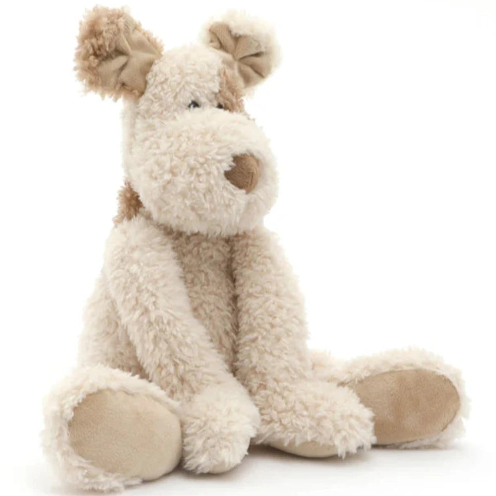 BUDDY THE DOG BEIGE PLUSH