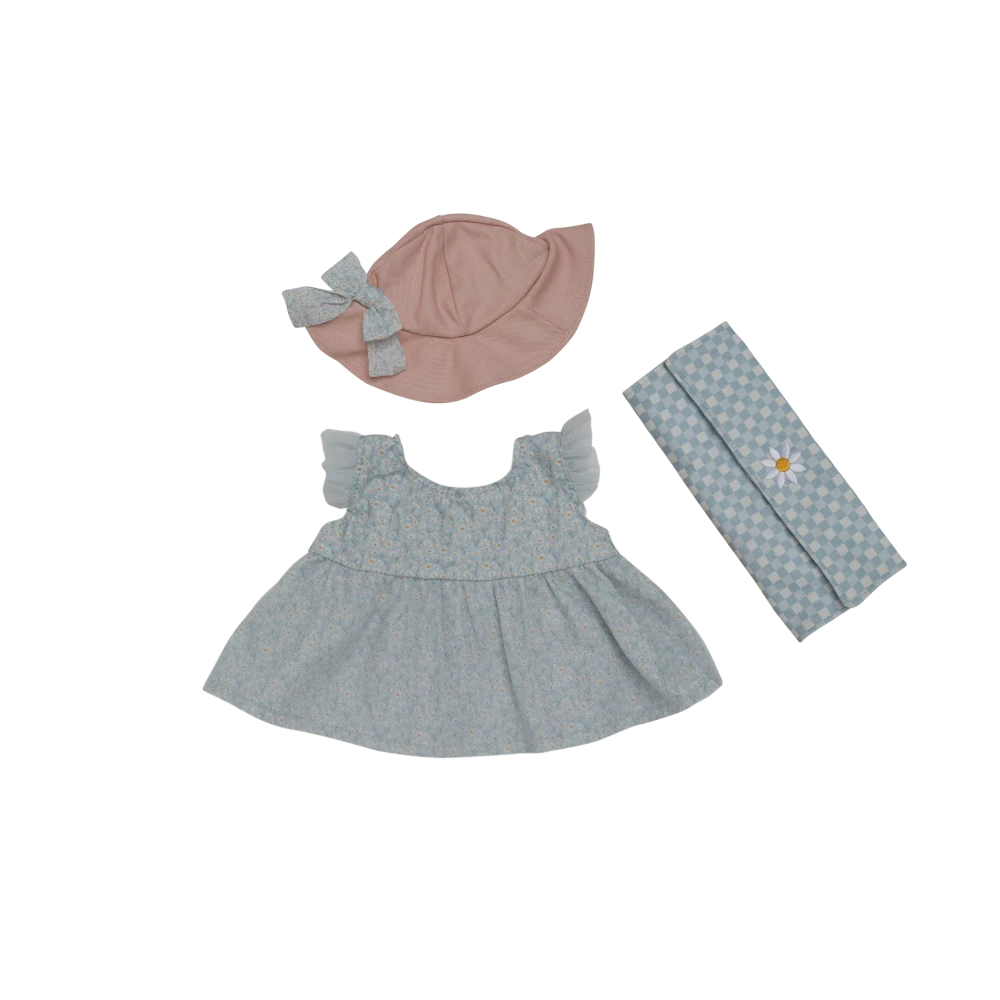 OLLIELLA DINKUM DOLLS PETAL PICNIC OUTFIT SET