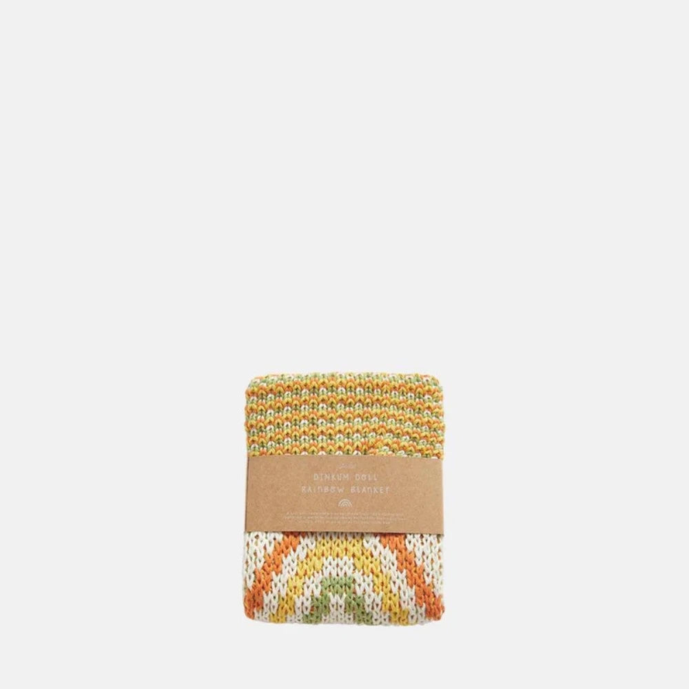 OLLIELLA DINKUM DOLLS RAINBOW BLANKET
