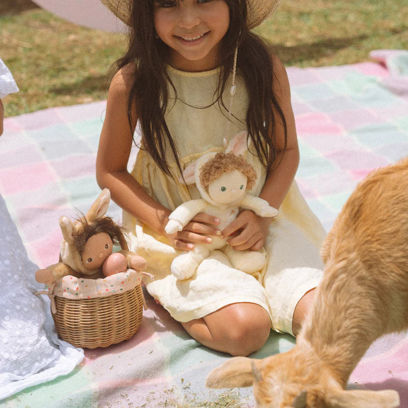 OLLIELLA DINKY DINKUM DOLL FLUFFLE FAMILY BABBIT BUNNY