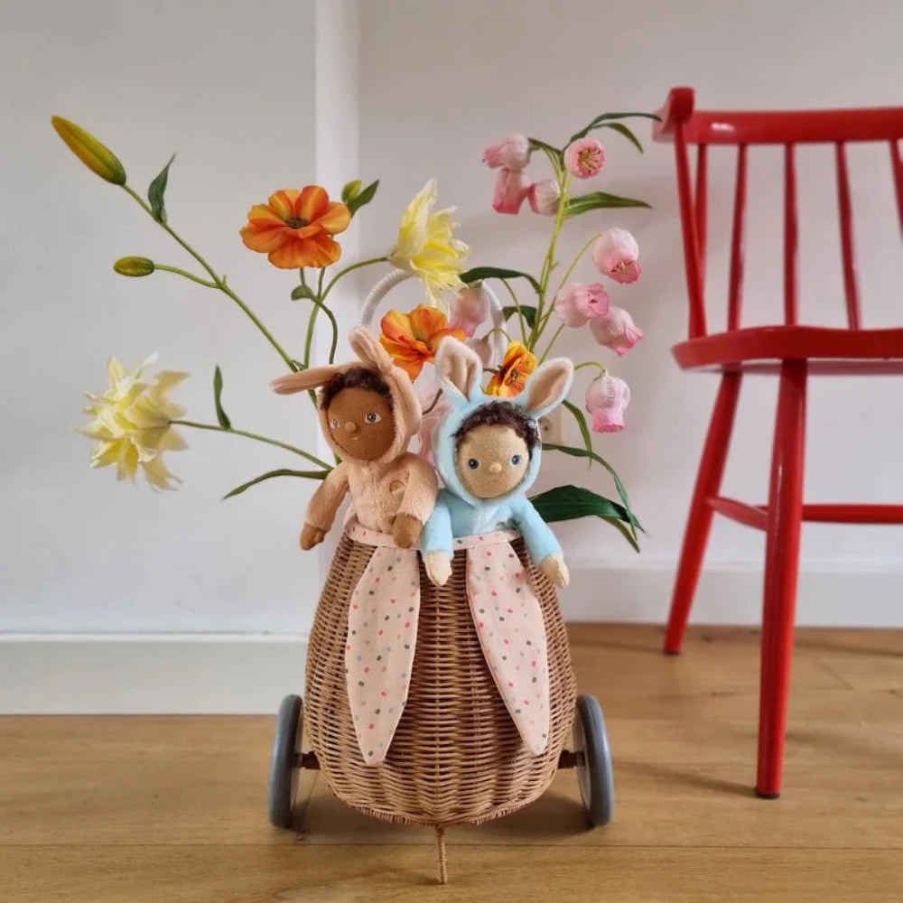 OLLIELLA DINKY DINKUM DOLL FLUFFLE FAMILY BASIL BUNNY