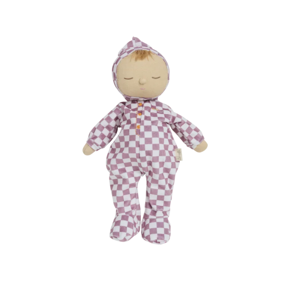 OLLIELLA DOZY DINKUM TWINKLE PLUM CHECK