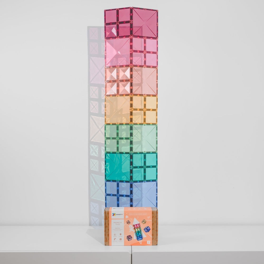 CONNETIX 40 PIECE PASTEL SQUARE PACK
