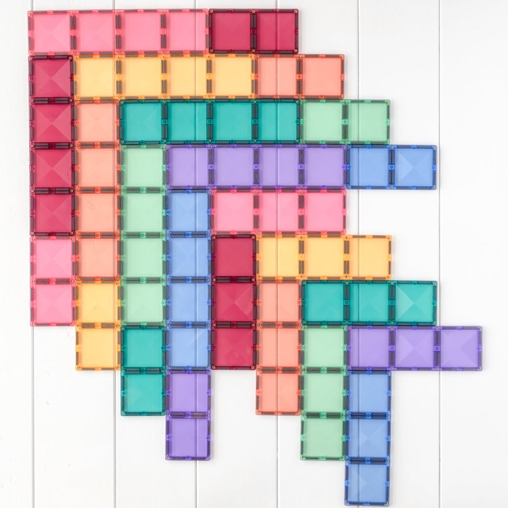 CONNETIX 24 PIECE PASTEL RECTANGLE PACK