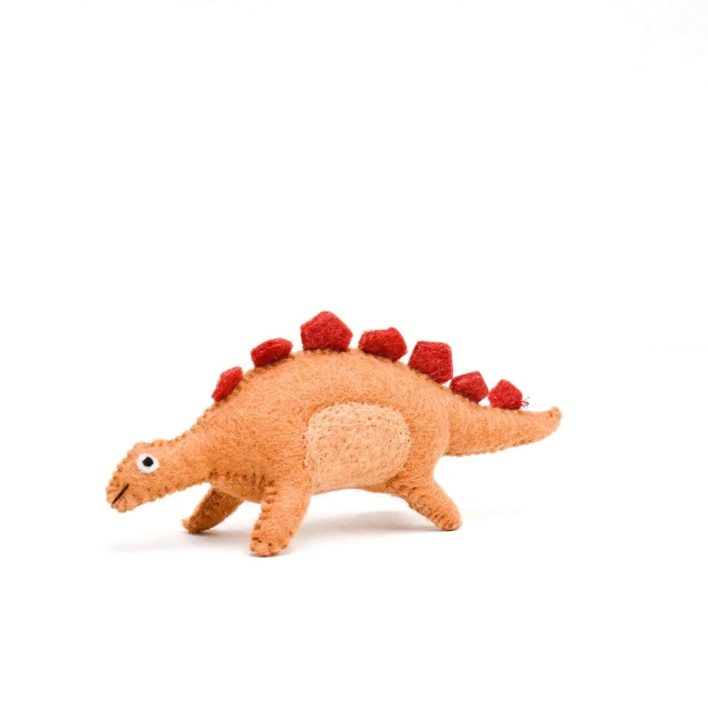 TARA TREASURES FELT DINOSAUR STEGOSAURUS