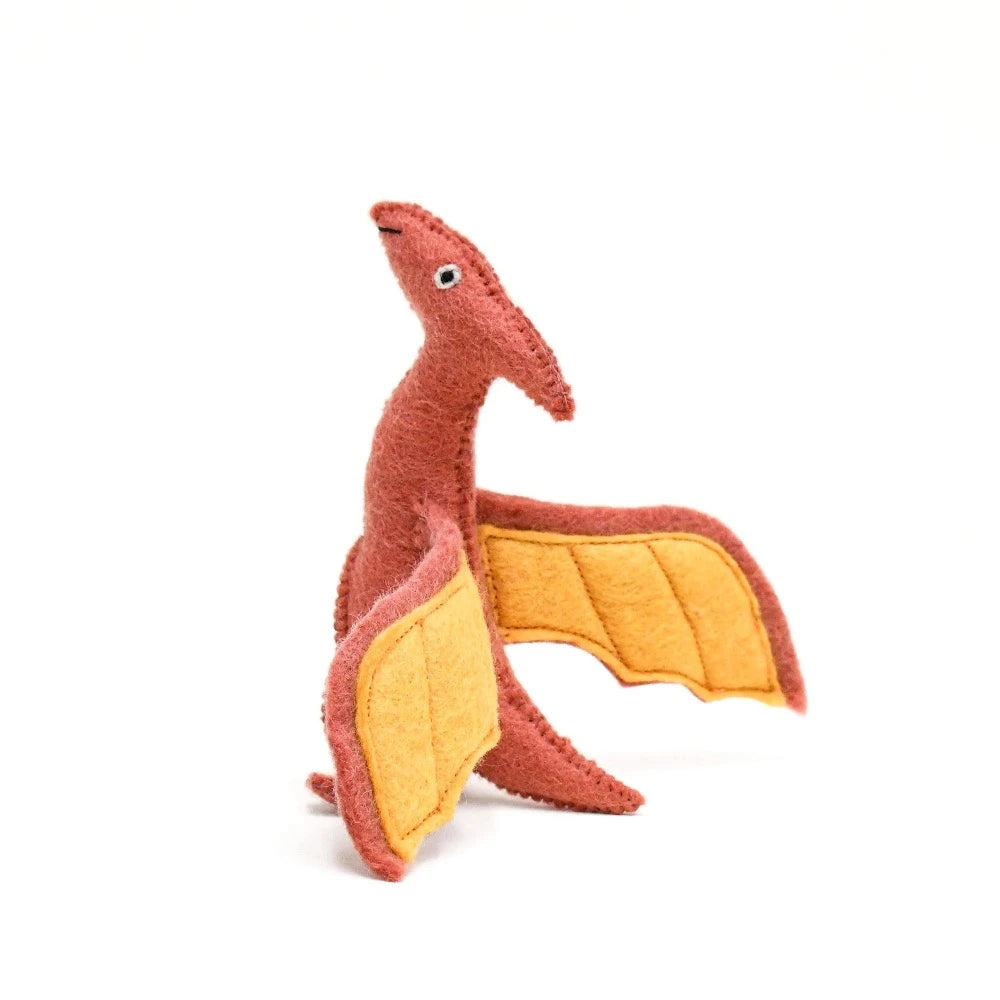 TARA TREASURES FELT PTERANODON DINOSAUR TOY