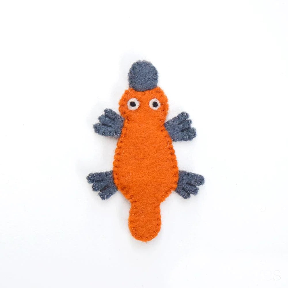 FELT FINGER PUPPETS PLATYPUS