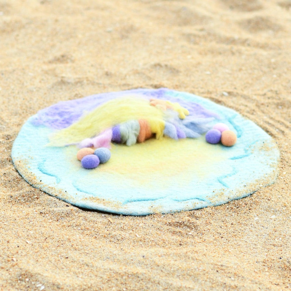 TARA TREASURES FELT MERMAID COVE PLAY MAT