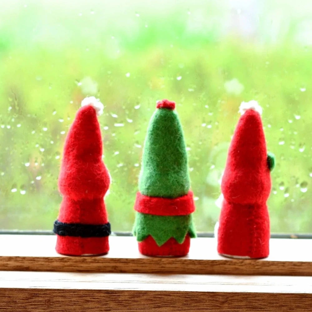 TARA TREASURES FELT CHRISTMAS PEG DOLLS