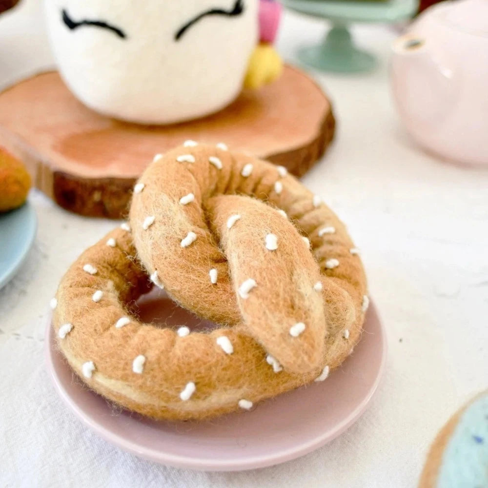 TARA TREASURES FELT SOFT PRETZEL