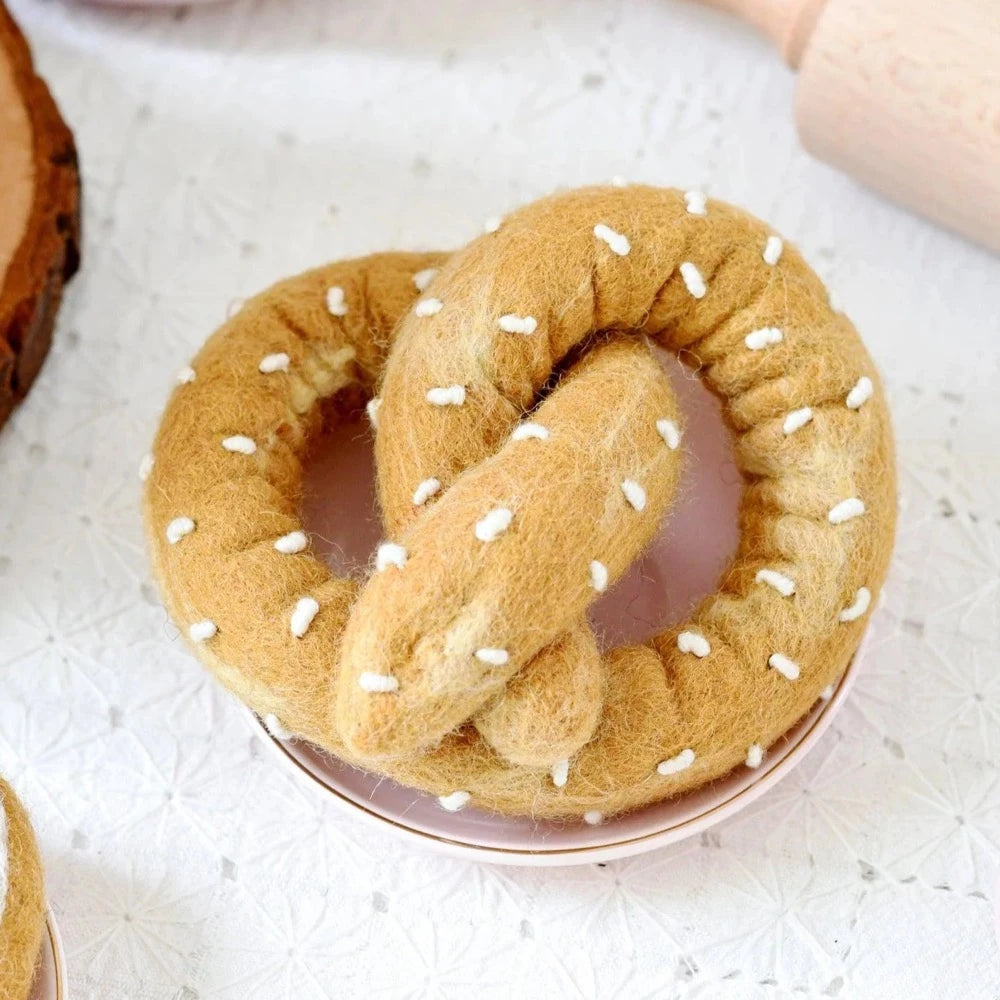 TARA TREASURES FELT SOFT PRETZEL