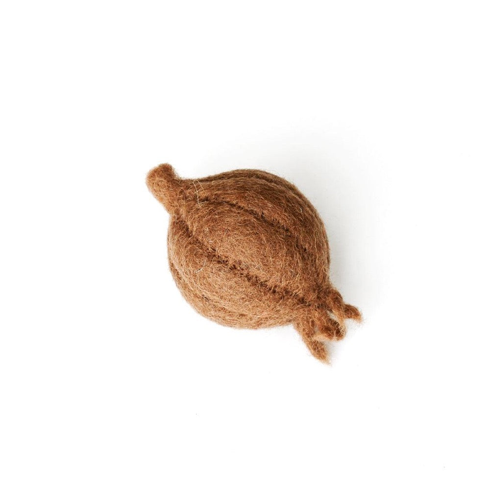 TARA TREASURES FELT BROWN ONION